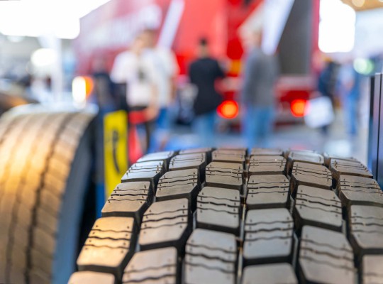 Truck tires, truck wheels and truck axles form a thematic area at NUFAM 