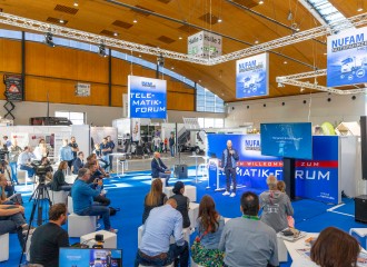 Wertvolle Inhalte, verständlich vorgetragen: die Foren Telematik und Charging@NUFAM 