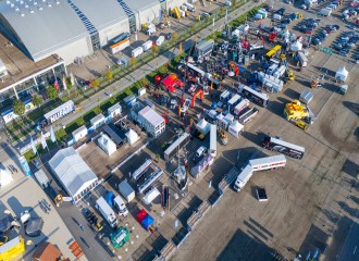 Stellplatz-Angebot für Trucker auf dem Freigelände der Messe Karlsruhe stößt auf große Resonanz