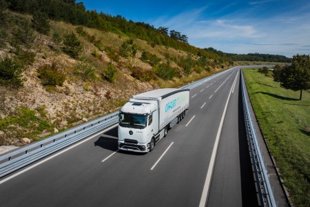 Werbebild des eActros 600
